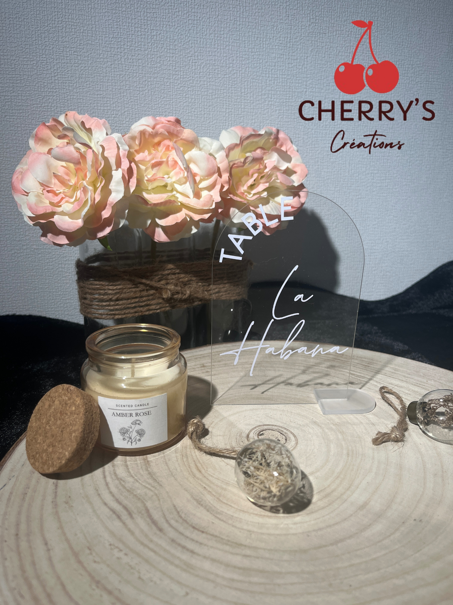 Marque table Mariage