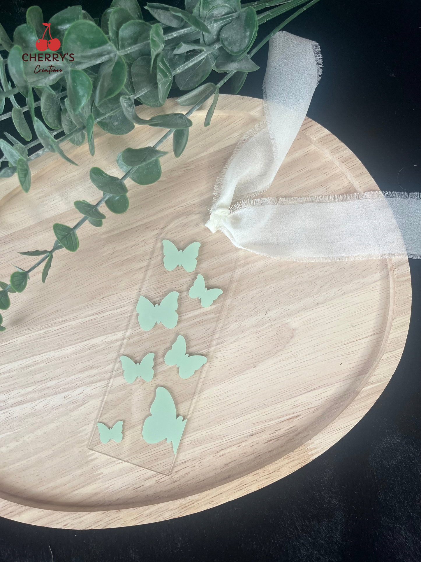 Marque page papillon