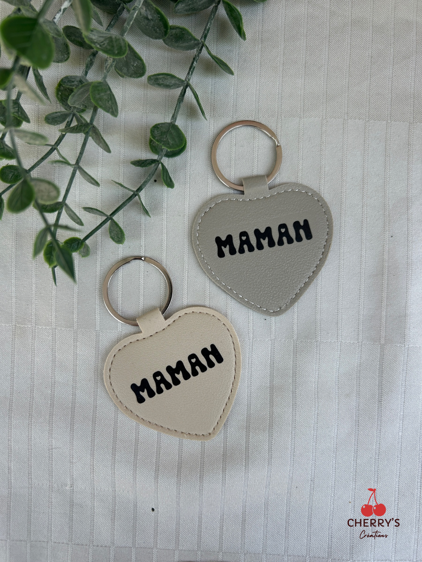Porte clef cœur